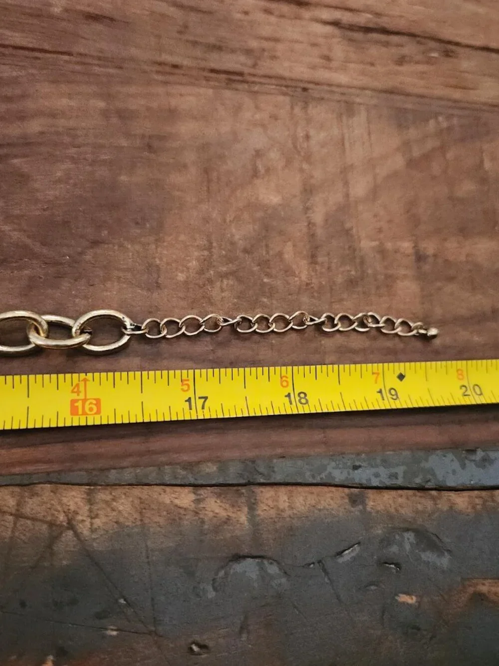 Vintage Coastal Boho Gold Chain Charm Necklace Shell Pearl Wood